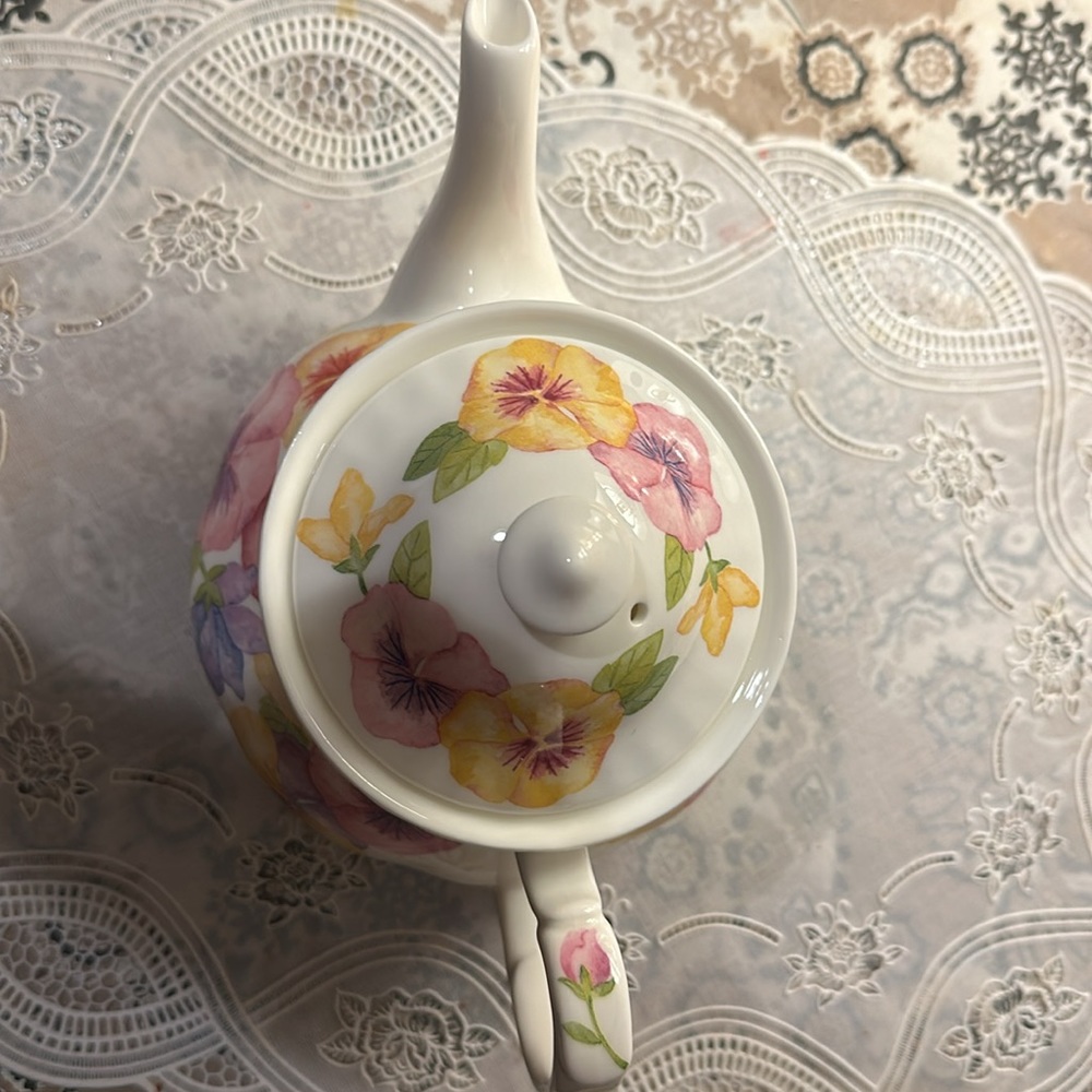 Teapot & Lid, New! Roy Kirkham - Picture 3 of 7